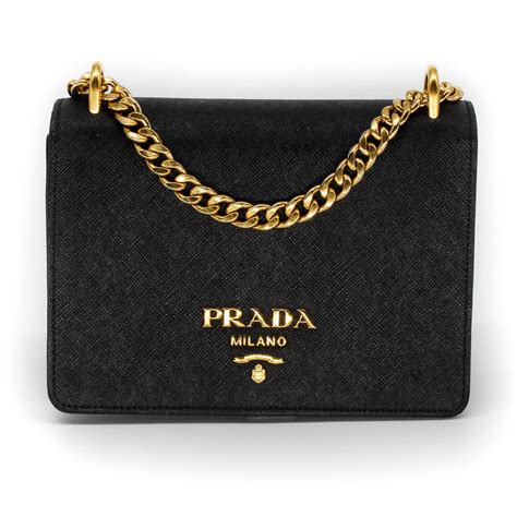 prada chain for bag|prada front zip shoulder bags.